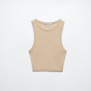 Zara Racerback Cropped Laser